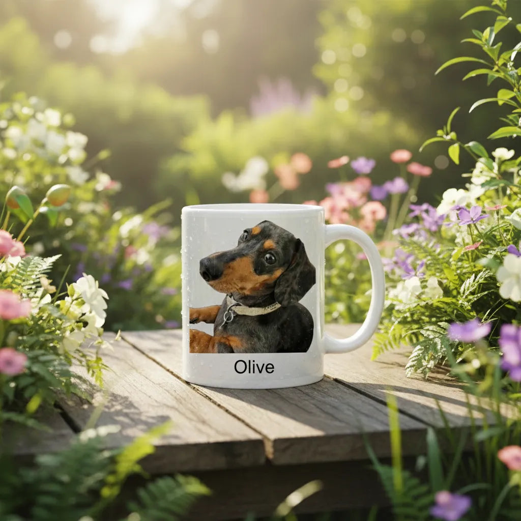 White Glossy Mug