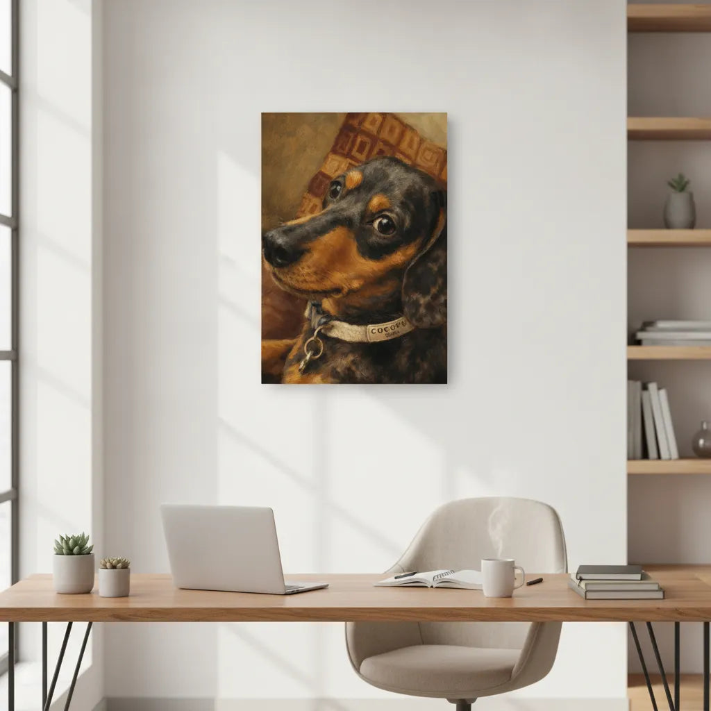 Premium Matte Paper Poster - A3 Oill Painting Style