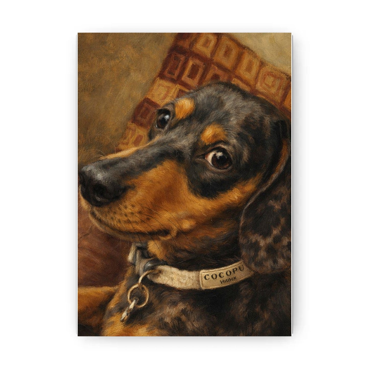 Premium Matte Paper Poster - A3 Oill Painting Style